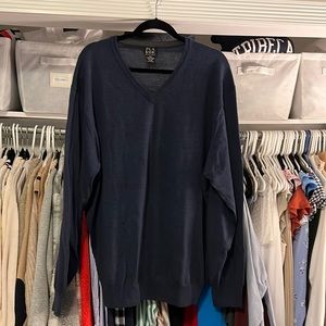 Jos. A. Bank Dark blue v-neck sweater